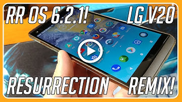 RROS 6.2.1 on LG V20 and how to backup, restore and unlock the pattern from TWRP!