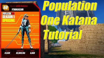 Population One Katana Tutorial Insane Glitch | Mikkelvr