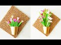 Best out of waste ideadiy wall decoration ideanew wallmate designcardboard craft2