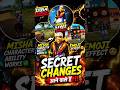 🔥 OB54 Update Secret Changes Revealed! Free Fire 9th Anniversary| #shorts #freefire #ffshorts #ff