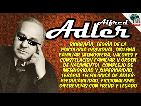 ALFRED ADLER. Padre de la psicología individual (TODA SU TEORÍA RESUMIDA FÁCIL) PSICOANÁLISIS