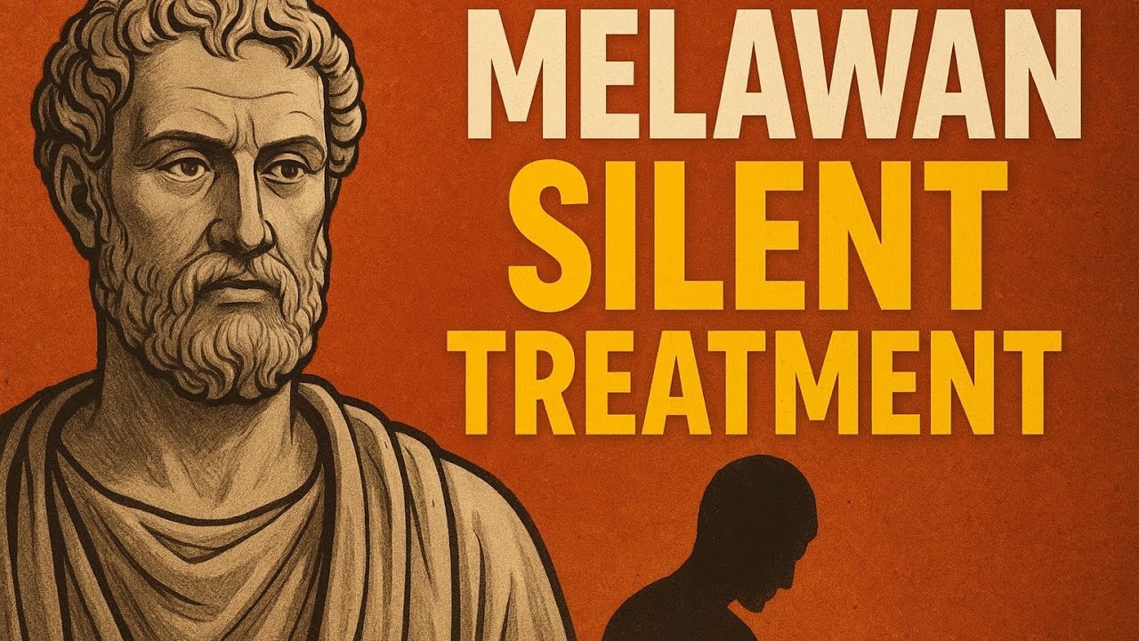 Melawan Silent Treatment dengan Stoisisme | Cara Tetap Tenang & Bermartabat