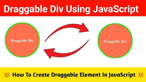 Draggable DIV Using JavaScript | Draggable Element | JavaScript Projects For Beginners [CODE 5X]
