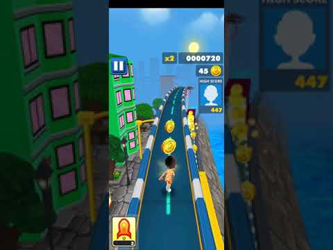 subway train rush runner game