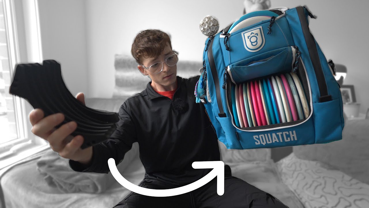 BEST disc golf accessory YOU should own | Sora Stand-up Rack