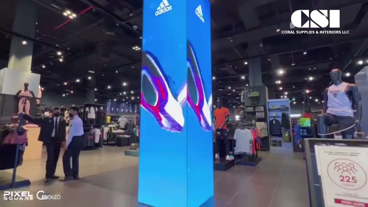 STORE DESIGN IN DUBAI MALL - CSI INTERIOR DESIGN CONSULTANCY.