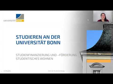 Studienfinanzierung und studentisches Wohnen  - Uni Bonn