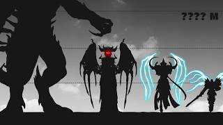Diablo ALL BOSSES Size Comparison | Which Prime Evil Is Top Tier?