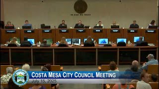 Costa Mesa Residents Speak Against ICE 7/15/2025 - Speaker 2