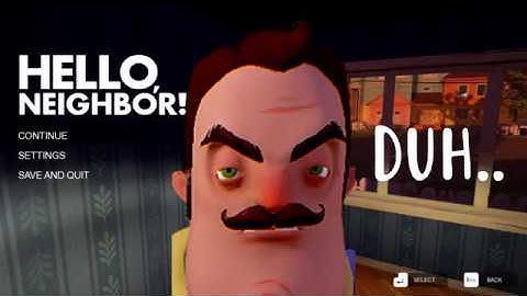 Hello Neighbor Alpha 1
