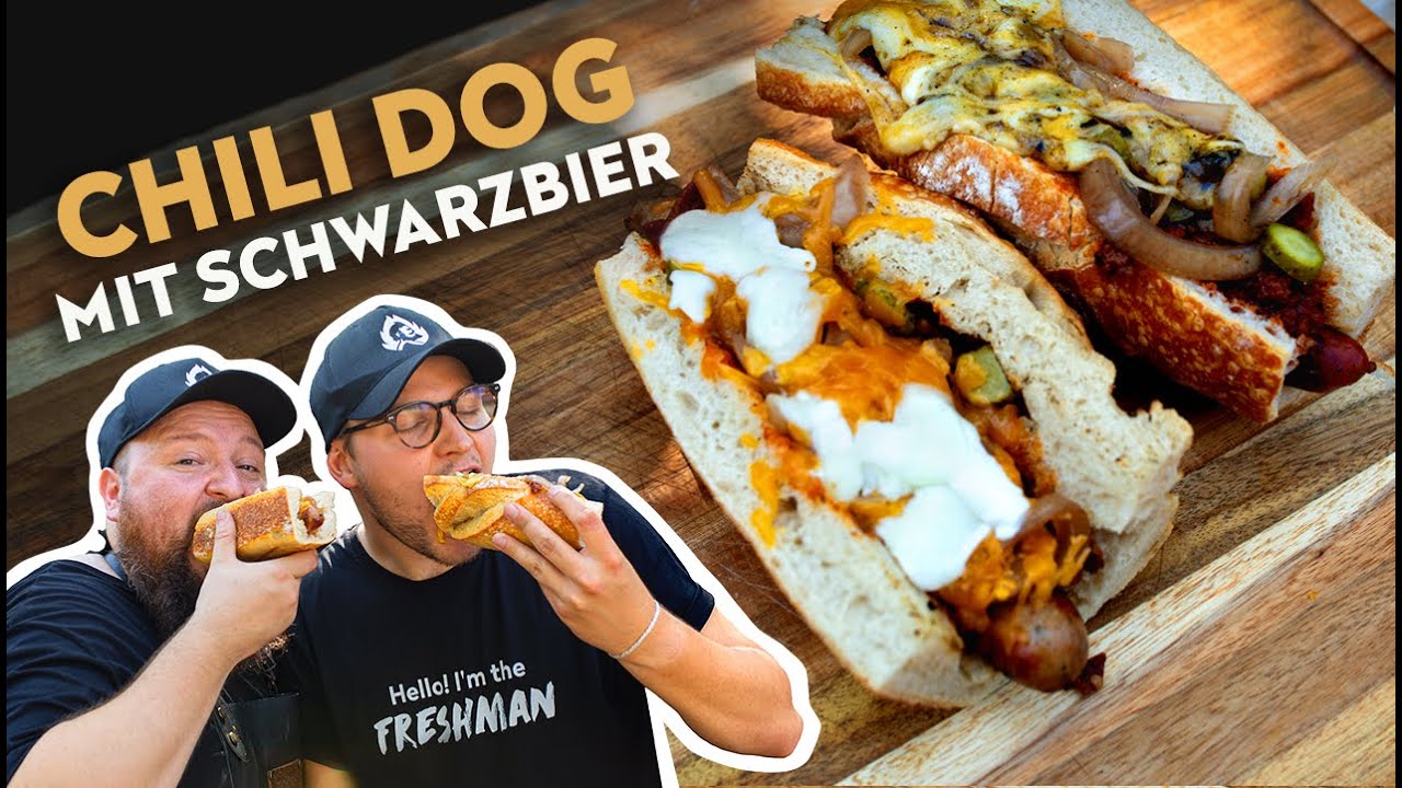 Chili Dog mit Schwarzbier vom Gasgrill  | BBQ Madness
