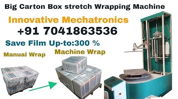 box stretch wrapping machine ,carton packing machine & carton wrapping machine