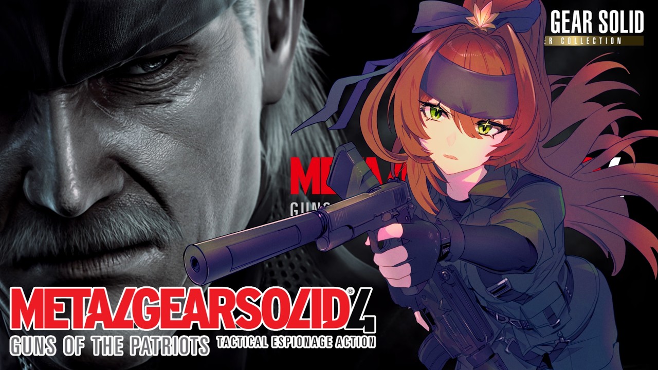 We're back~ Metal Gear Solid 4: Guns of the Patriots Cont'd