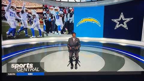 KCBS CBS L.A. “Sports Central” Sunday Night open December 21, 2025