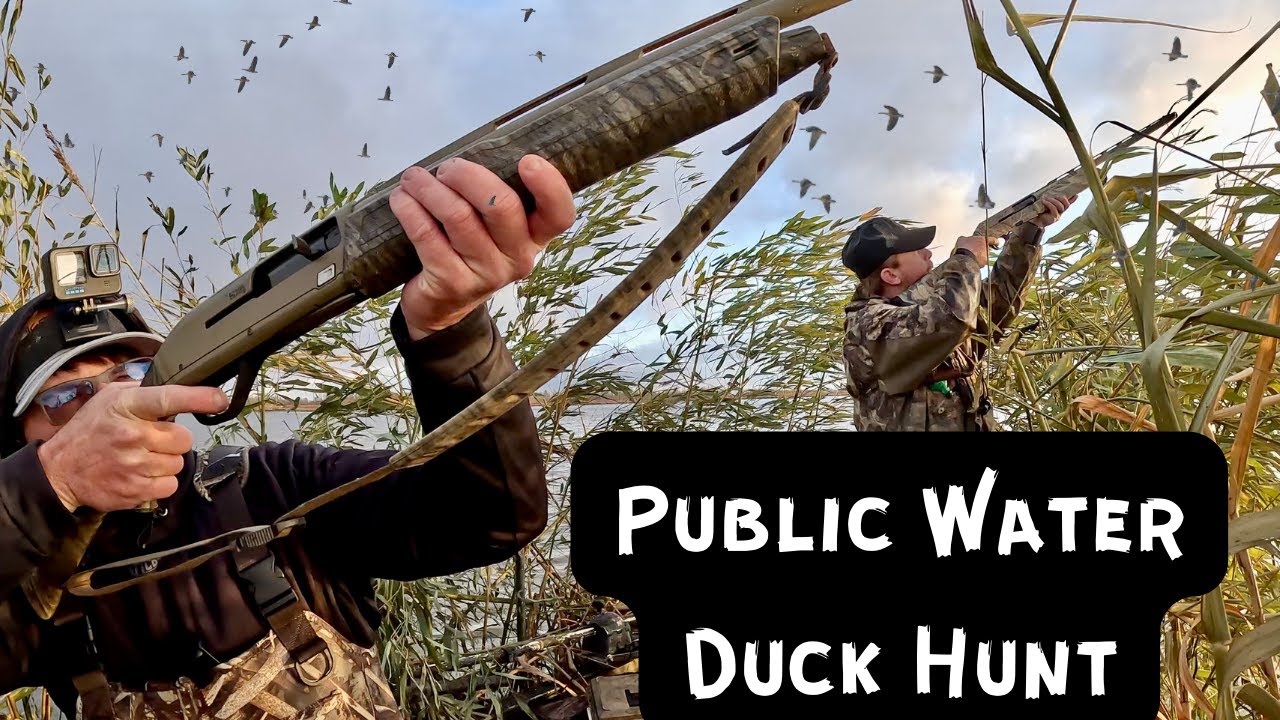 First Time Duck Hunting Was Almost A Disaster! *Blast & Cook* - YouTube