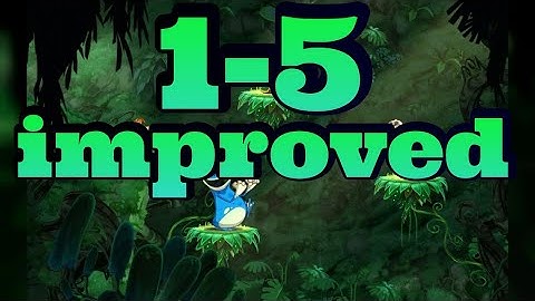 Rayman legends | segmented speedrun O 1-5  1