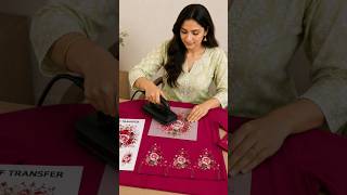 DTF Print Se Banaya Stylish Designer Suit /Easy Kurti, Trouser & Dupatta Design/ Latest Fashion 2026