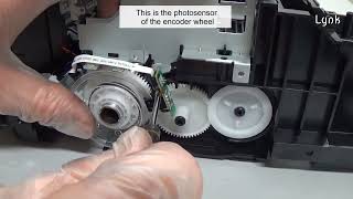 : How to take apart Epson ink-jet printer XP 2100