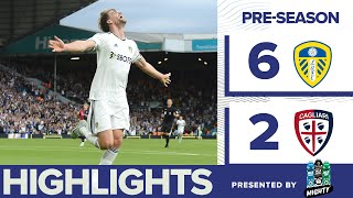 PRE-SEASON HIGHLIGHTS: LEEDS UNITED 6-2 CAGLIARI