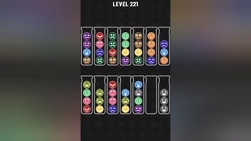 Ball Sort Puzzle Level 221/222/223/224/225 NO Extra Tube 1080p