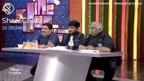 Cooku with comali sarath comedy 🤣🤣