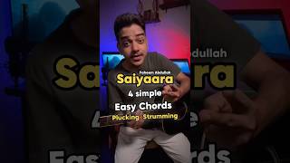 Saiyaara | Guitar Lesson | Easy Chords | #faheemabdullah #guitarchords #saiyaara
