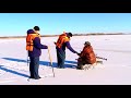Рыбаки лезут на тонкий лед | Рейд МЧС на Волге
