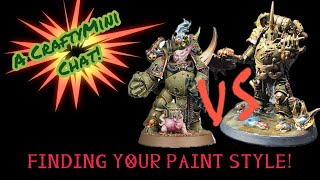 Finding your painting style!