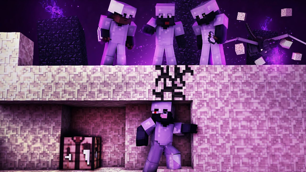 TOBIASZ vs 3 ŁOWCÓW - FINAŁ (minecraft speedrun)