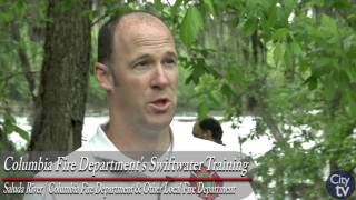 Columbia Fire Department's Swiftwater Training: April 14, 2016