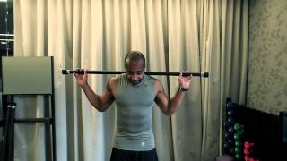 JackFit - Barbell Side Bend