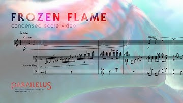 [score video] Frozen Flame (Chrono Cross chamber ensemble arrangement) from PARALLELUS