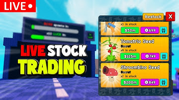 🔴PLANTS VS BRAINROTS STOCK AND TRADING 24/7 🔴