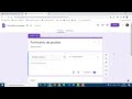 Como crear un formulario desde Google Forms