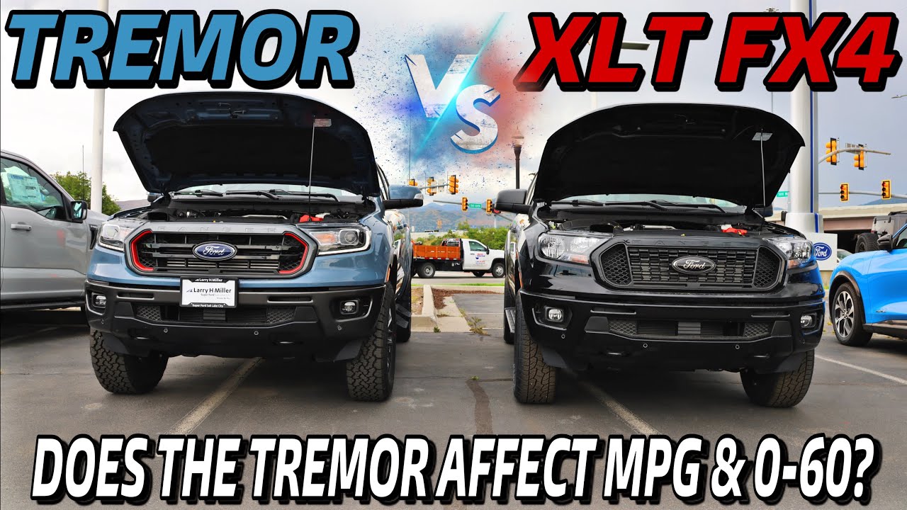 2023 Ford Ranger Lariat Tremor VS XLT FX4 MPG & 0-60 Test: Does The Tremor Really Get Worse MPG???