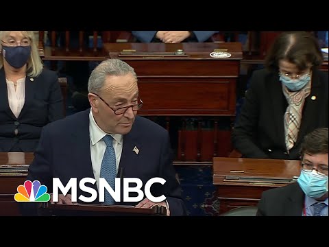 Mcconnell, Schumer Vow To Finish Electoral College Certification As Senate Reconvenes In Chamber