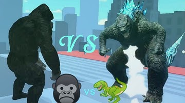 Kaiju Run 🦍🦖 Gameplay (Android, iOS) Mobile Game 🔥