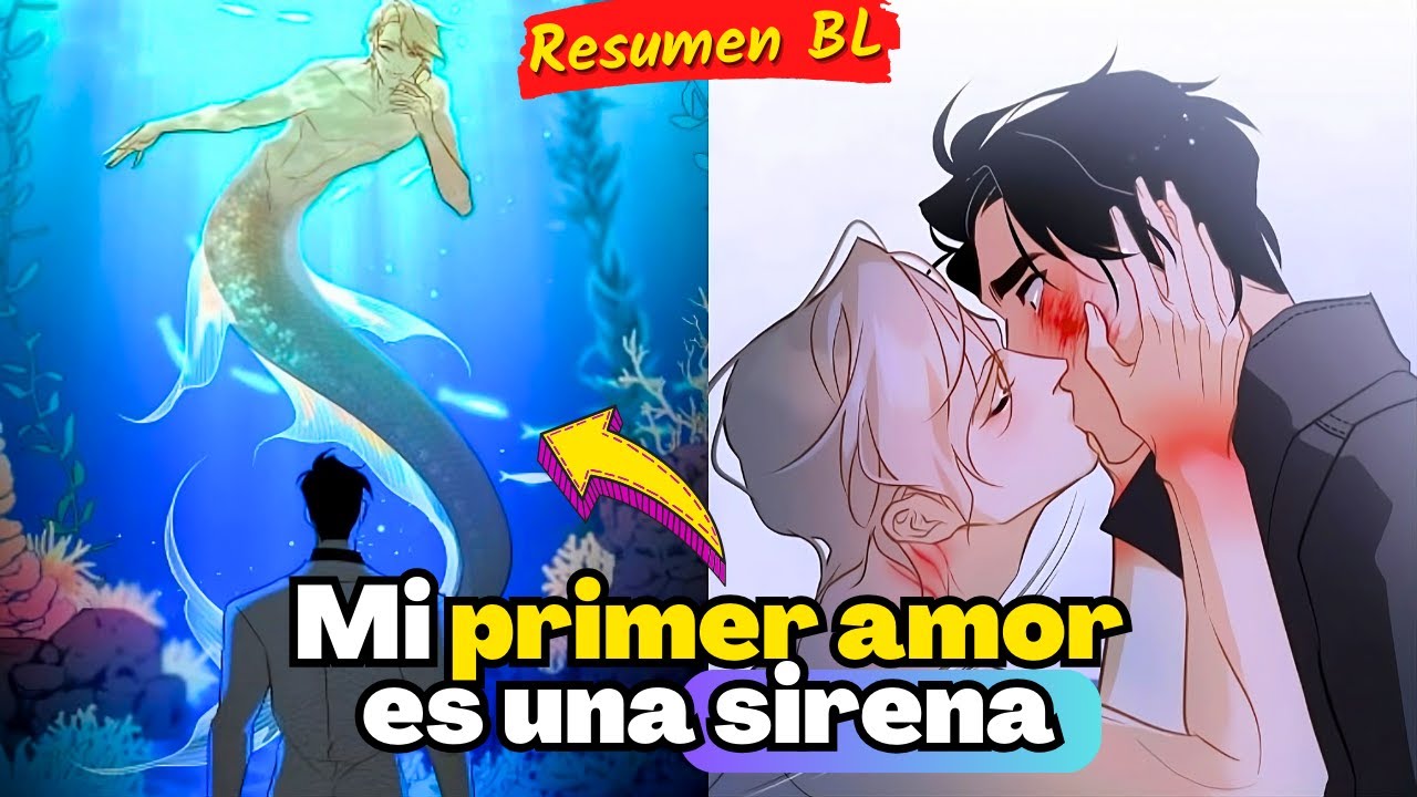 🏳️‍🌈EL HERMOSO AMOR ENTRE UN HUMANO Y UN TRITÓN - Manhwa BL resumen
