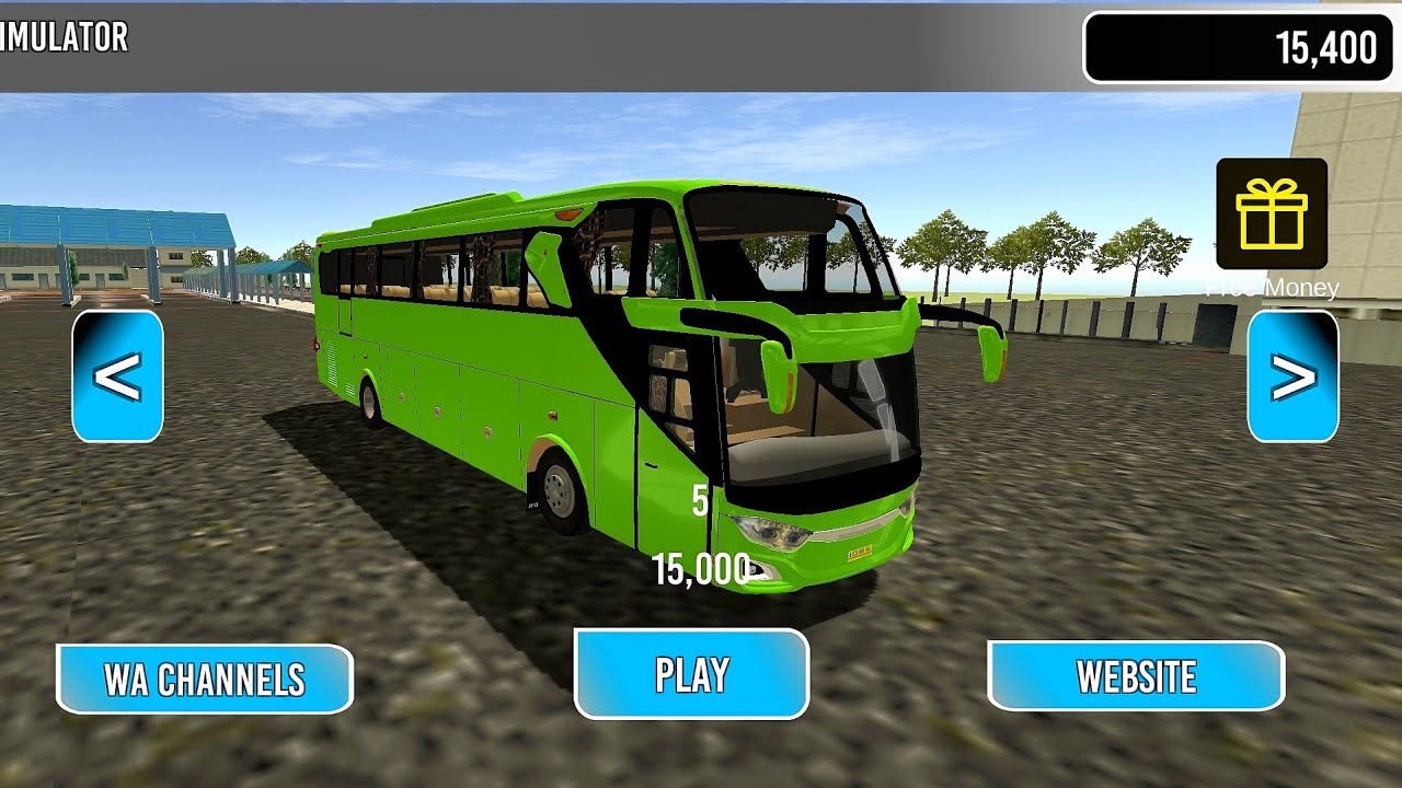 Indonesia Bus Simulator | High-Speed Driving Test 🚍 | Sudden Dangerous Accident 😱