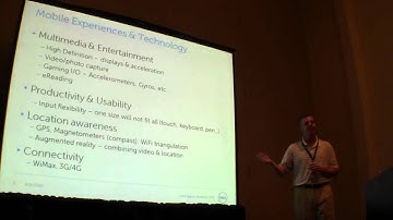 Dell Session during Intel AppUp Elements 2010