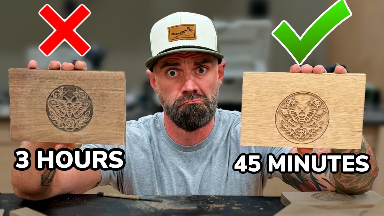 Trying to Build my Dream Miter Saw Station || Hand Carv… — Transcript