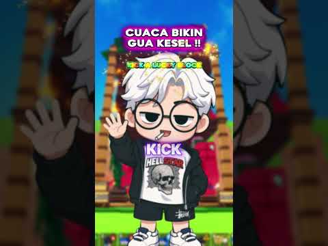 Cuaca Ini Bikin Gua Kesel⁉️|  Kick A Lucky Block #shorts #roblox