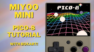 Pico-8 on Miyoo Mini Retro Handheld | Full tutorial | Find games for free and a BONUS Boxart hack!