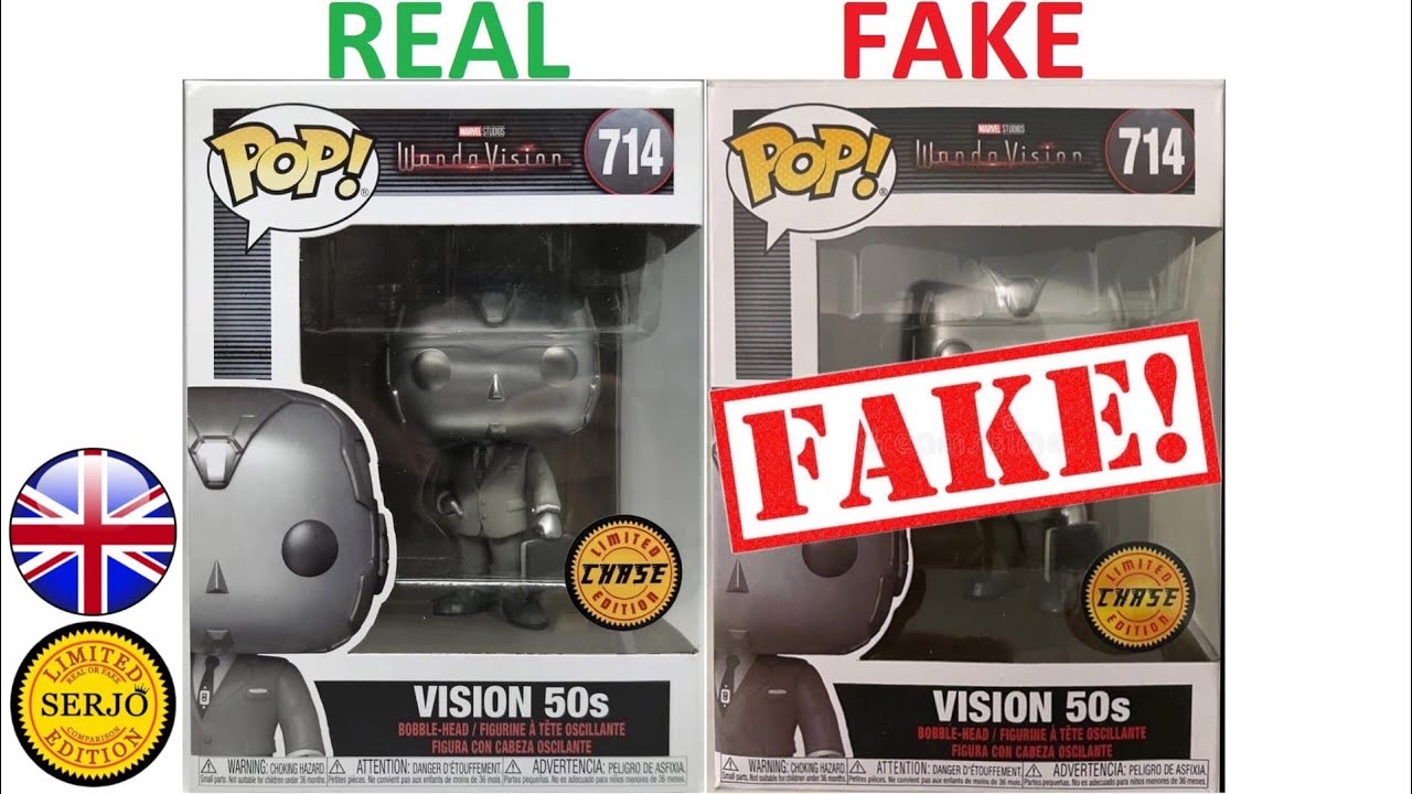 fake Funko POP! Vision 50s 714 