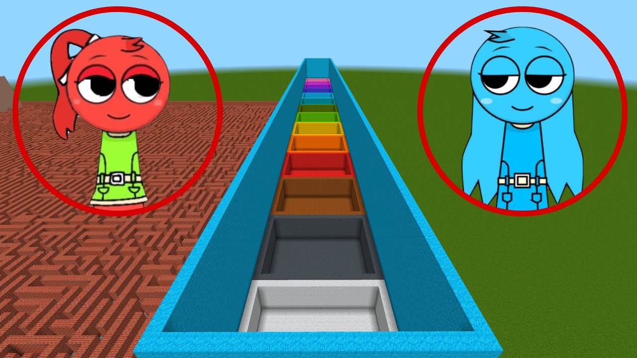 I Summon NEW Incredibox Sprunki in Maze Gmod Minecraft!