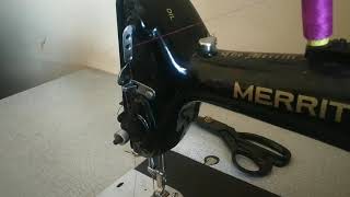 How to insert thread in Merritt machine screenshot 3