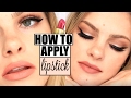 How to Apply Lipstick &amp; Lipliner // Makeup For Beginners Series PART 5