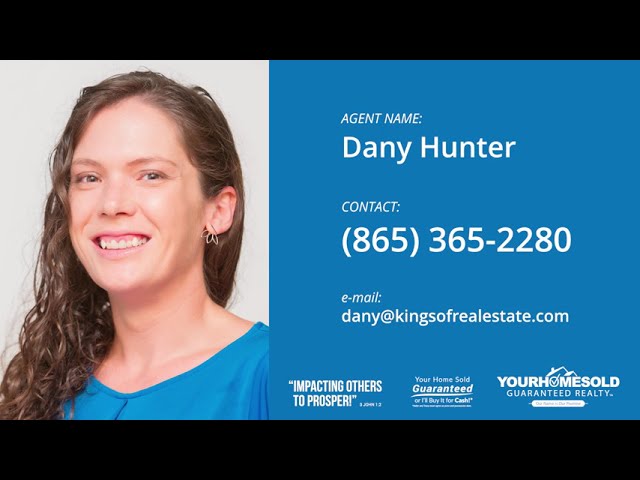 Dany Hunter - Outside Sales Agent | Your Home Sold Guaranteed Realty - Kings of Real Estate Team