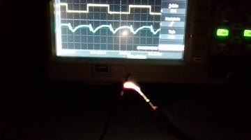 High voltage LC series resonant circuit with parallel load