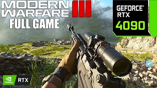 Call of Duty : Modern Warfare 3 | RTX 4090 24GB 4K FULL GAME Campaign Walkthrough No Commentary